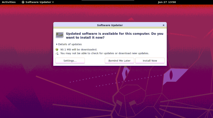 Update Ubuntu6